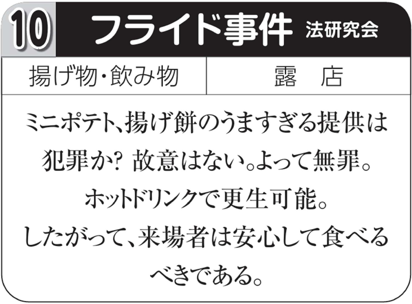 フライド事件